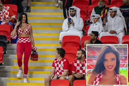 ملكة الجمال الكرواتية إيفانا نول: 🗣️ فوجئت بالمشجعين العرب يلتقطون الصور معي بملابسي الجريئة