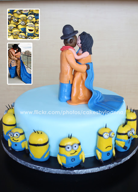 despicable me wedding cake