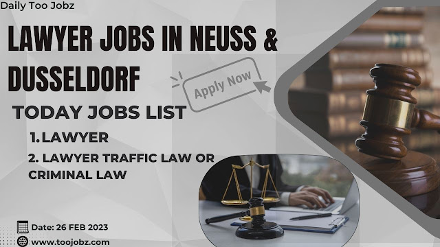 Lawyer Lawyer Jobs in Neuss & Dusseldorf
