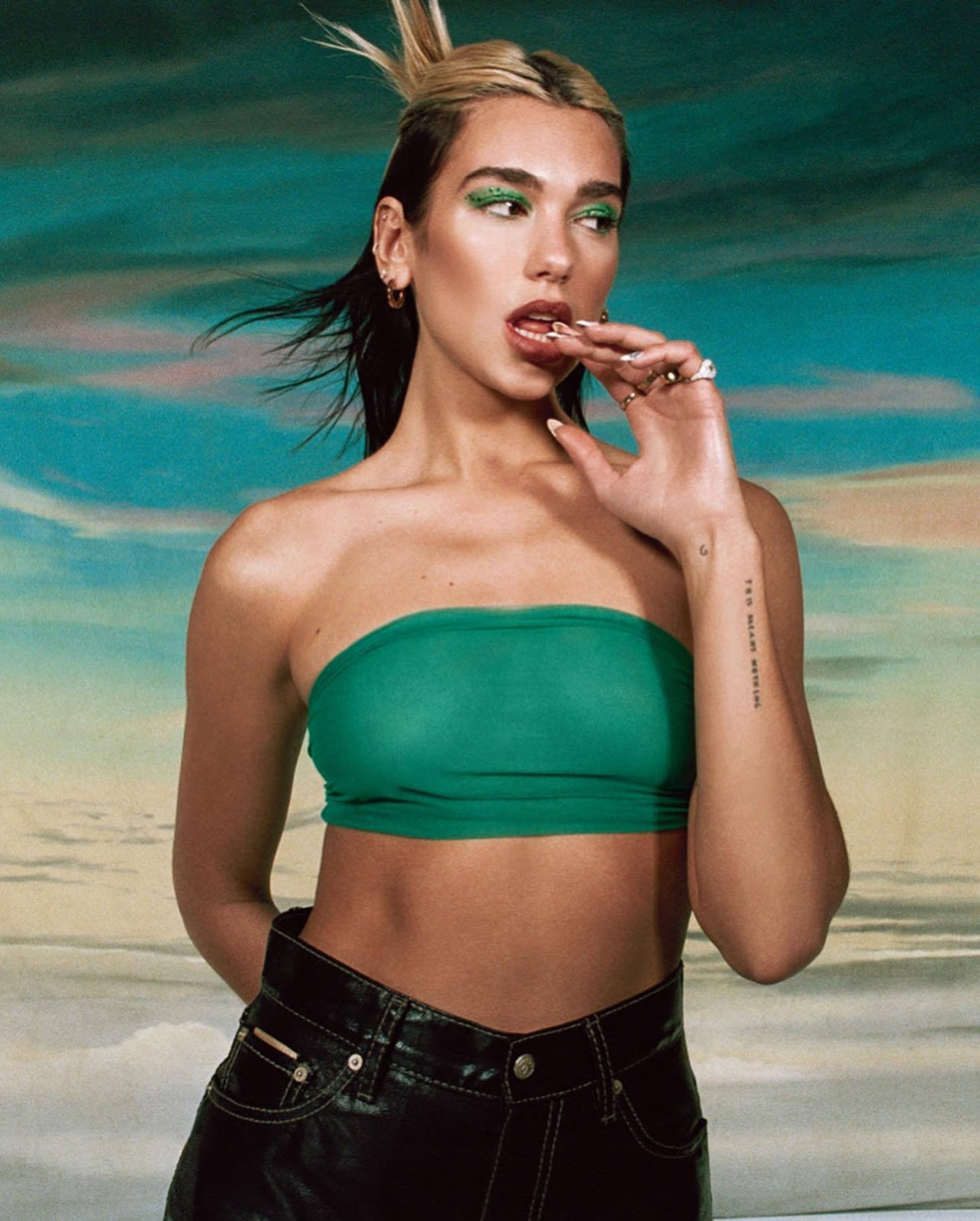 Dua Lipa sexy fashion model photo shoot