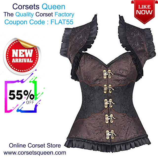 Brocade Corset with Jacket