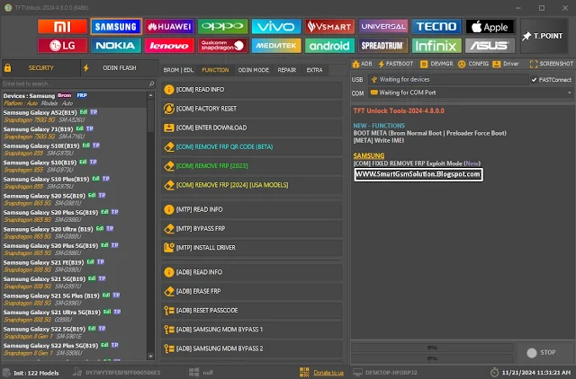 TFT Unlock Tool