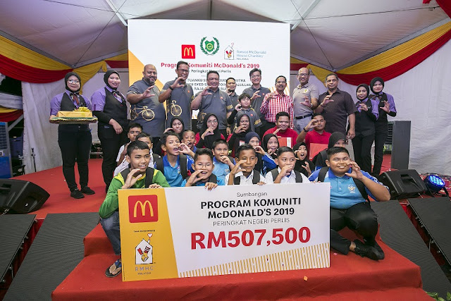 McDonald's dekati masyarakat di utara tanahair dengan sumbangan lebih RM500,000