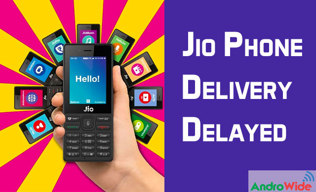 jio phone delivery date