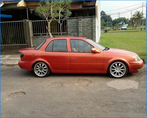 Foto modifikasi mobil timor ceper elegan balap warna 