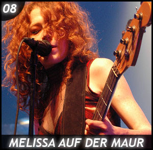 Melissa Auf Der Maur and her Plectrum