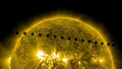 foto brillante del planeta venus