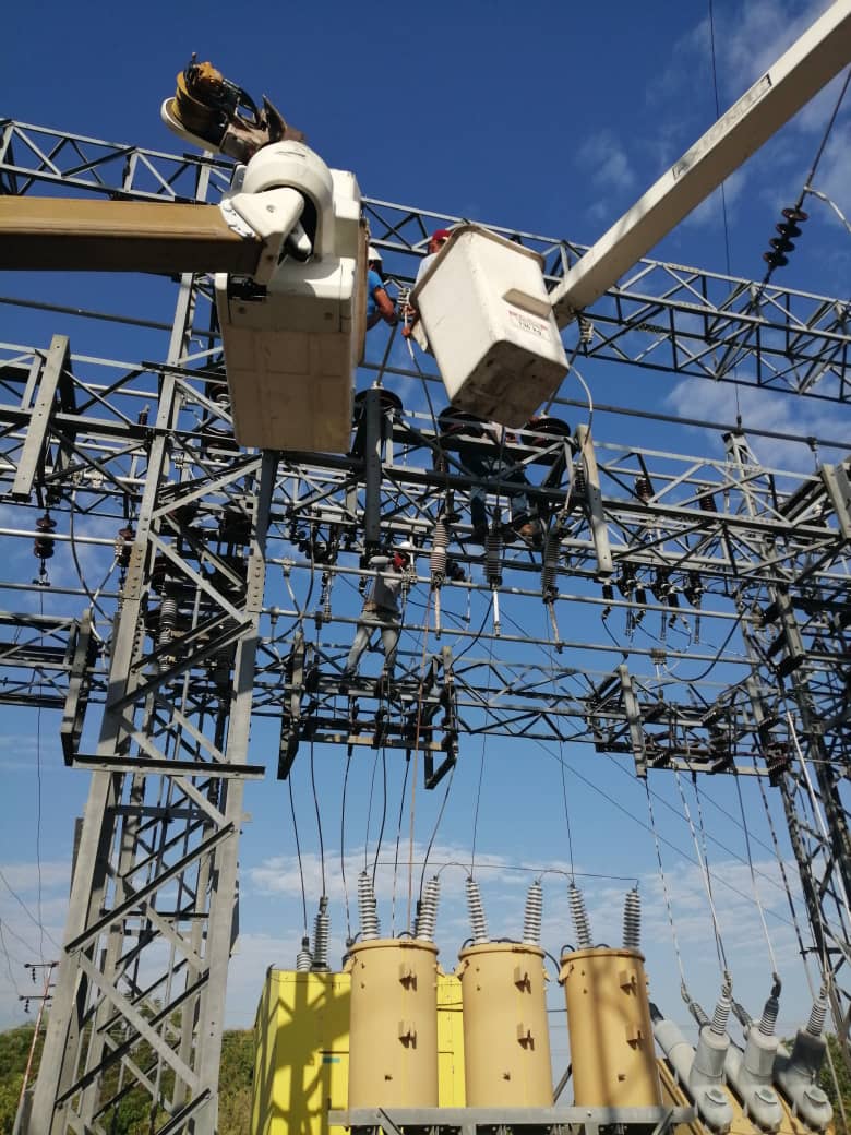 ALTO APURE: Subestación Eléctrica Guasdualito I recibió mantenimiento correctivo.