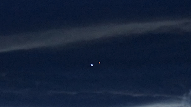 A double UFO Orb sighting in Japan.