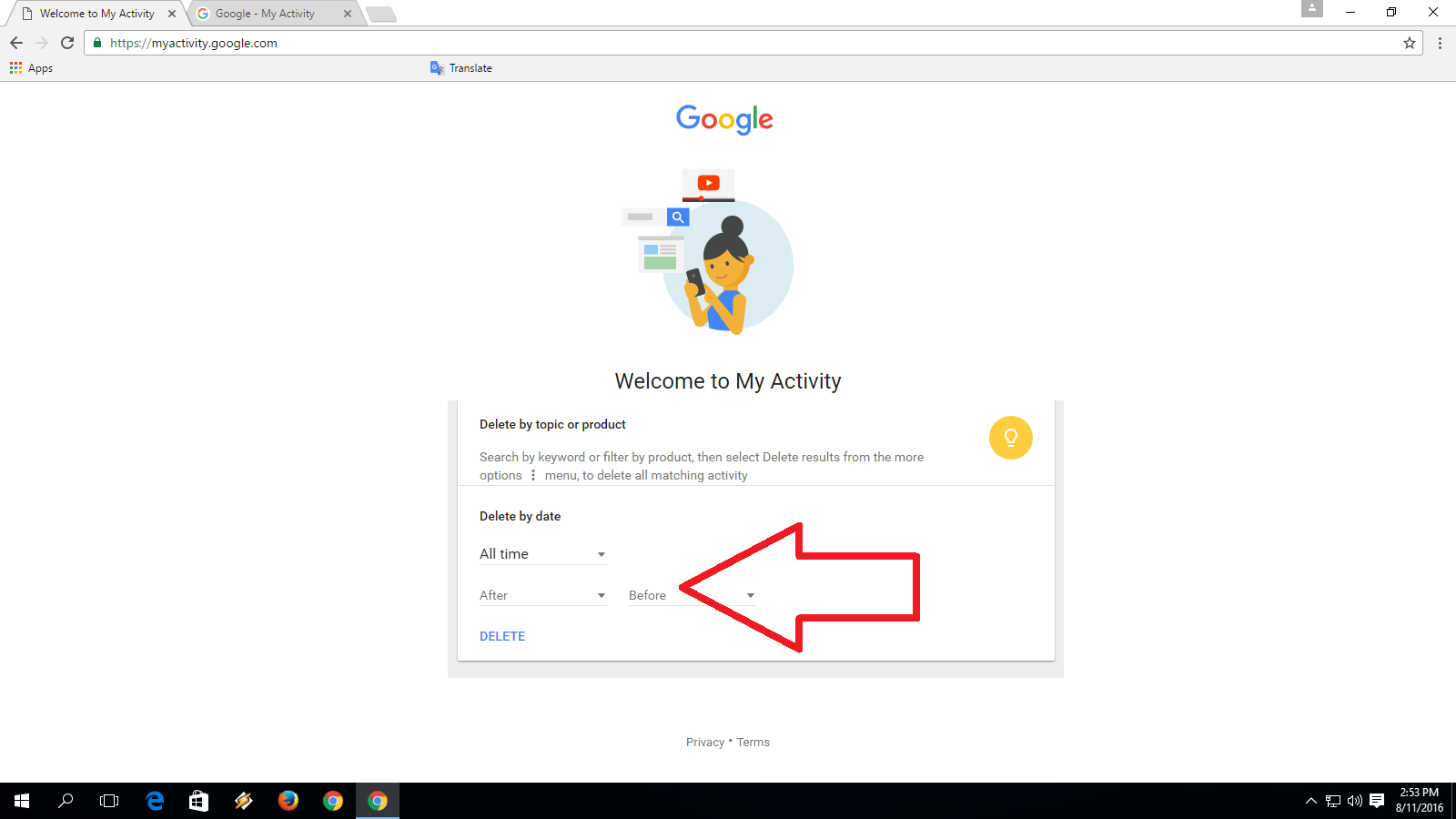 How to Delete All Google Activities (Web Search, Video 