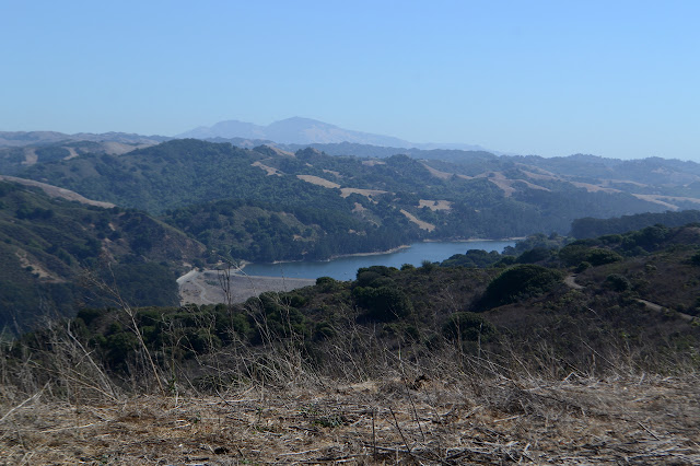 water behind the San Pablo Dam