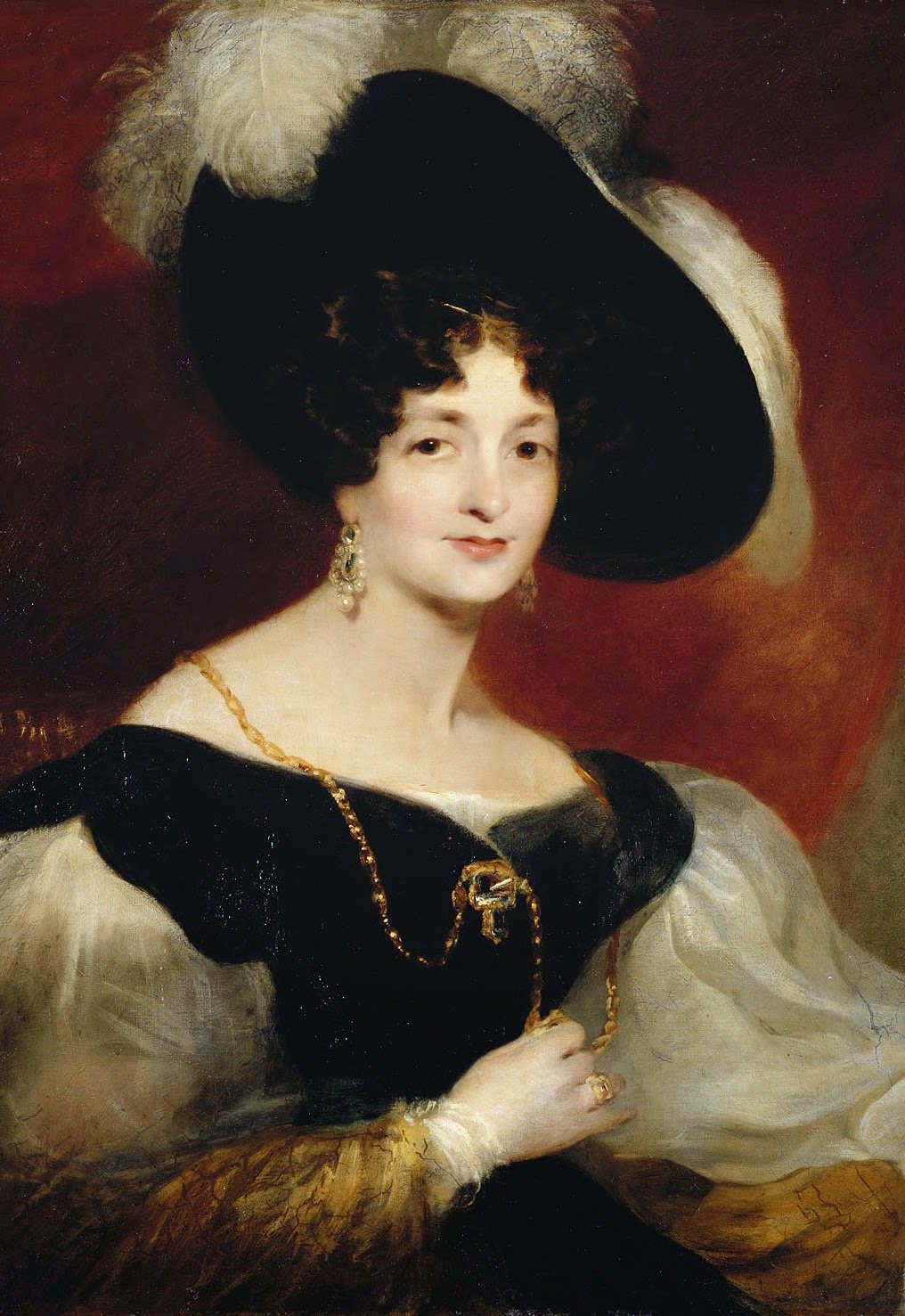 Victoria of Saxe-Coburg-Saalfeld, the sister of Prince Leopold, the mother of Queen Victoria