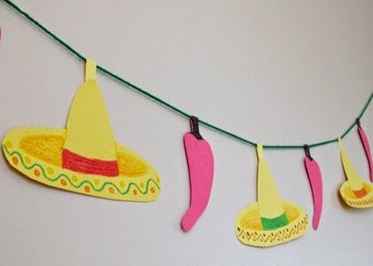 http://spoonful.com/crafts/sombrero-and-chili-paper-garland