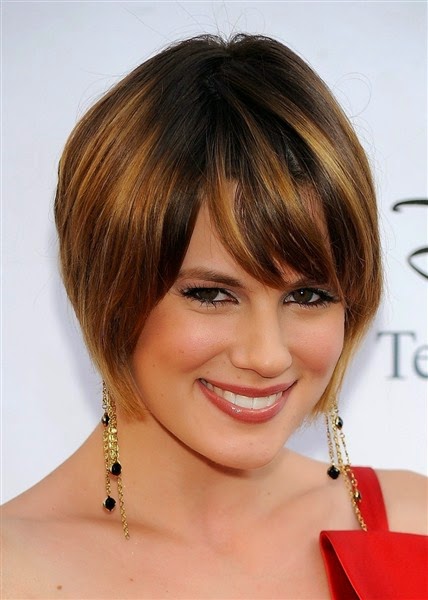 short haircuts for thick hair 2015