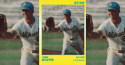 Tommy Raffo 1990 Miami Miracle card