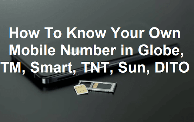 How To Know Your Own Mobile Number