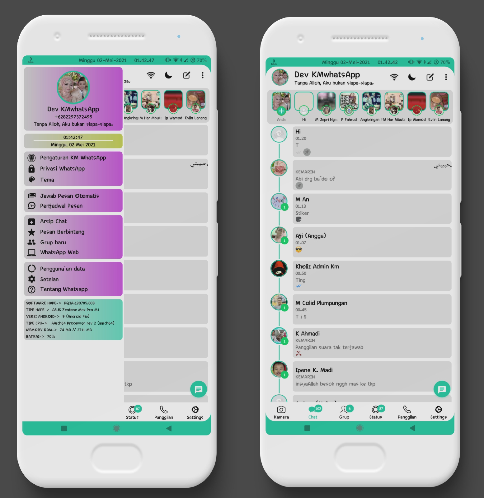 KMWhatsApp v8.87 APK