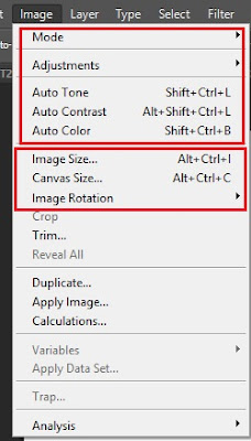 fungsi tool  photoshop cs6-menu image