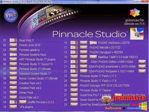 Pinnacle Studio 17 Ultimate Collection v17.6.0.332 VPP 2014