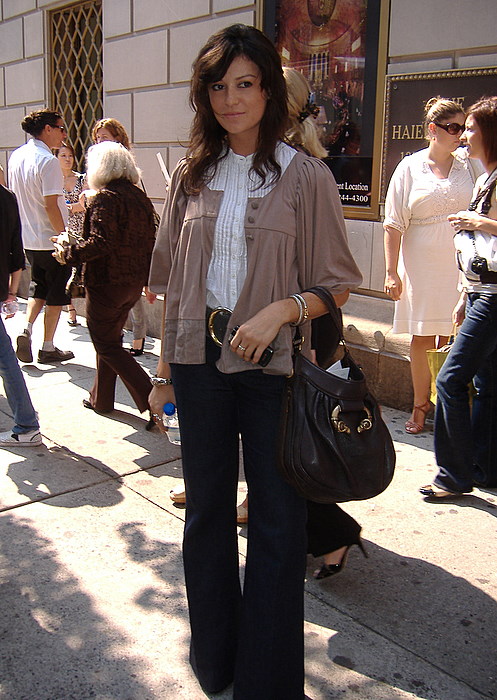 On the streets at the Cynthia Rowley show