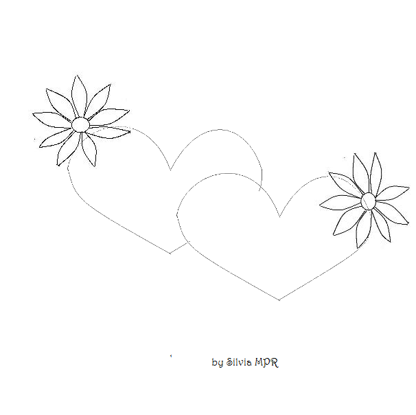 Dibujos de flores para pintar Botanical Online