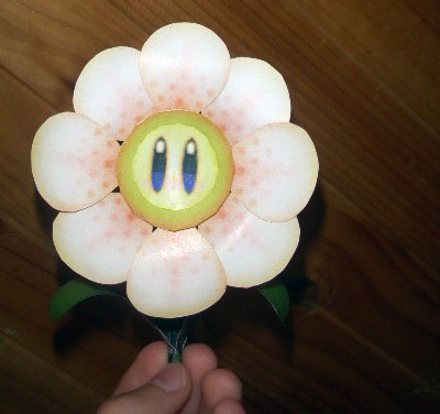 SSBM Fire Flower Papercraft