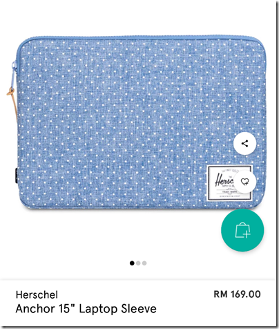 Herschel Anchor 15" laptop sleeve