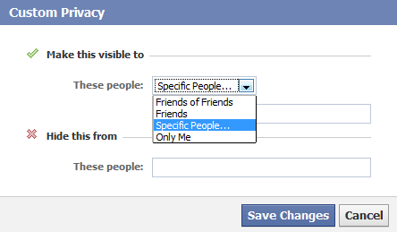 facebook-selective-share