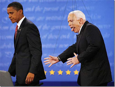Weird McCain and Obama pictures