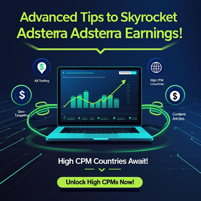 Advanced strategies for scaling earnings with Adsterra Direct Link in high CPM countries.