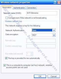 Gambar preferred Wireless network Properties