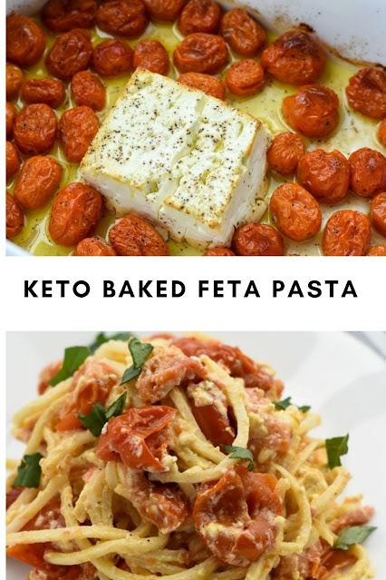 KETO BAKED FETA PASTA