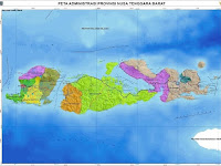 Letak Geografis Kabupaten dan Kota di Nusa Tenggara Barat (NTB)