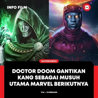 Doctor Doom Akan Gantikan Kang Sebagai Musuh Utama Marvel Berikutnya