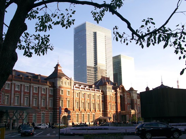 The newly renovated Tokyo Station, January 2013.