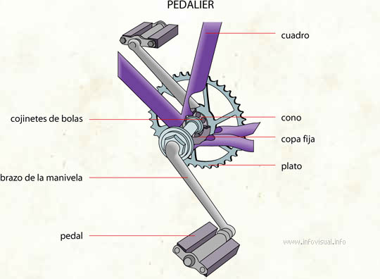 le fonctionnement de la bicyclette