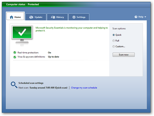 Microsoft Security Essentials