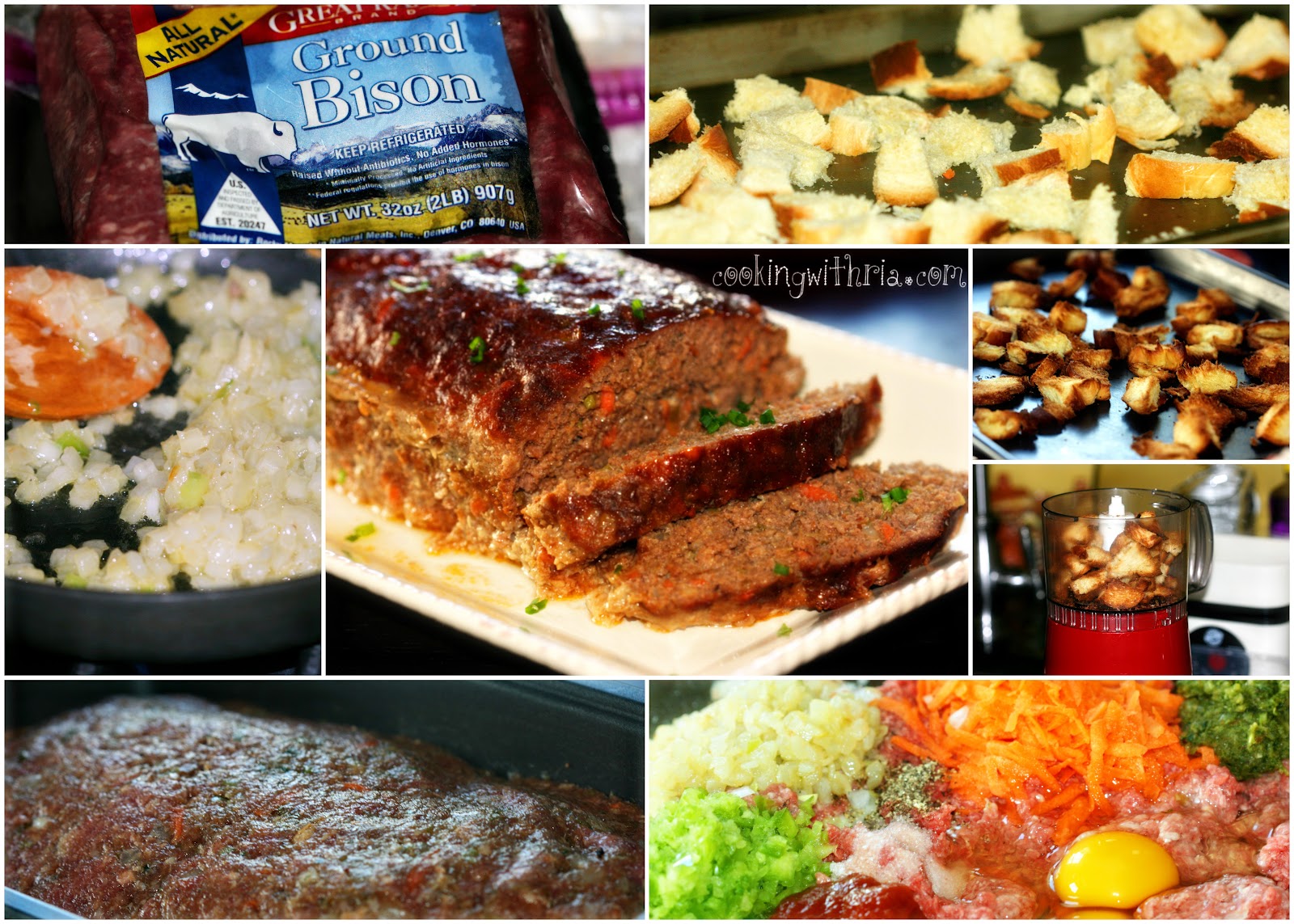 Meatloaf With Veggies Cooking With Ria