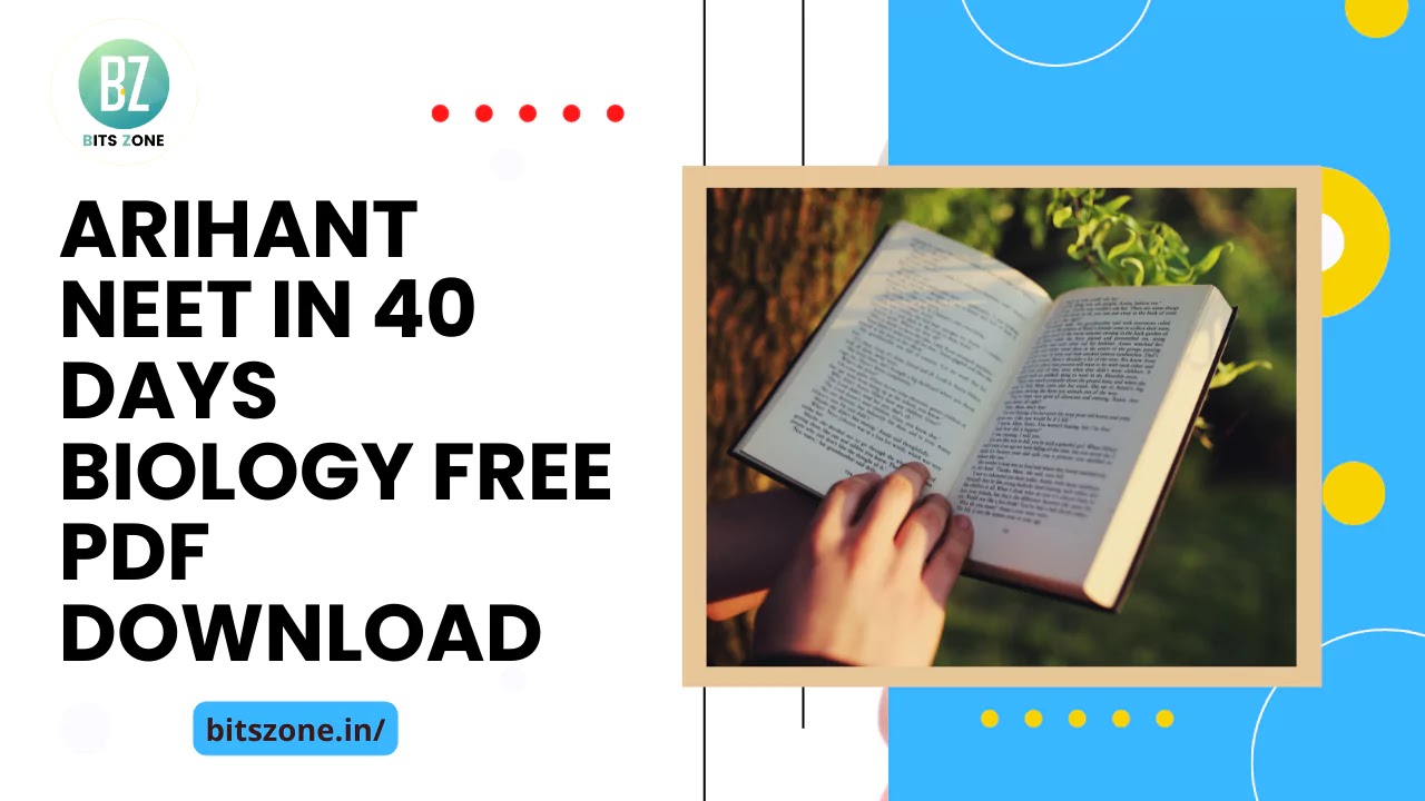 [Pdf] Arihant NEET in 40 Days Biology Free Pdf Download 2022