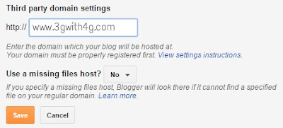 add domain blogger, godaddy domain blogger