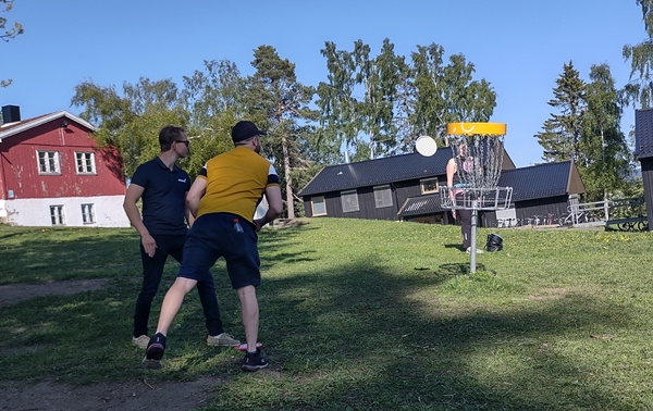 frisbeegolf lunner