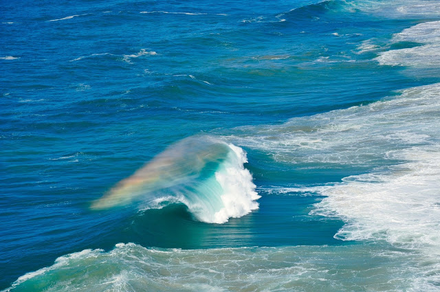 Waves in Nazare Portugal