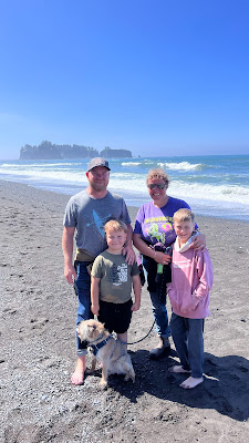 Errington Family at Rialto Beach