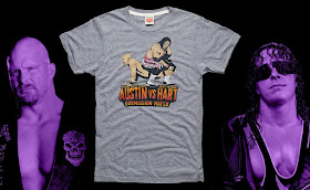 Road to WrestleMania Week 5 – WrestleMania XIII “Austin vs Hart” T-Shirt by Homage x WWE