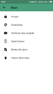 Cara menyembunyikan profil whatsapp