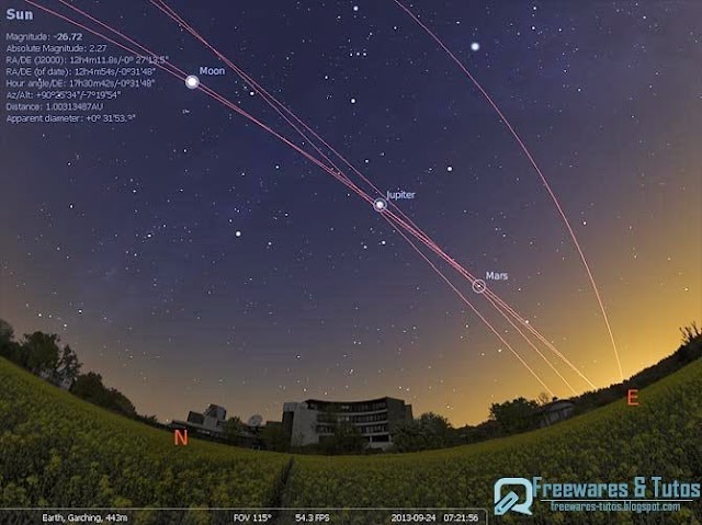 Stellarium : un logiciel d’astronomie gratuit
