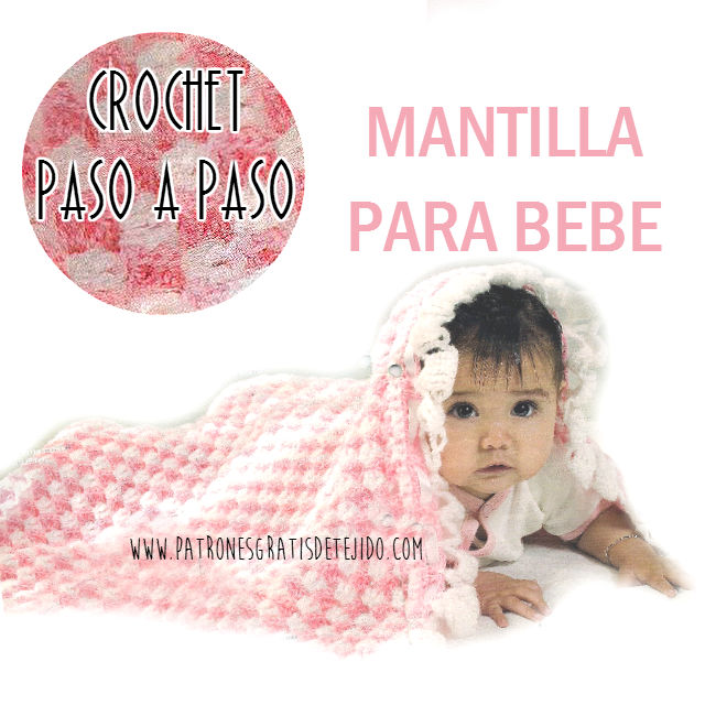 Tutorial mantilla crochet