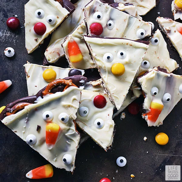 Halloween Chocolate Bark