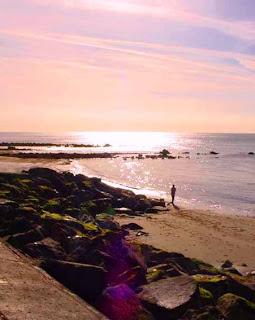 The coastal path between Bonchurch and Ventnor