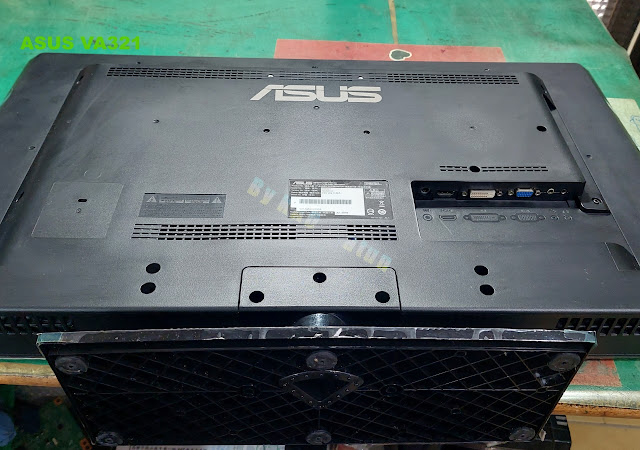 ASUS（華碩）型號：VA321 ，啟動後，無影像有背光，維